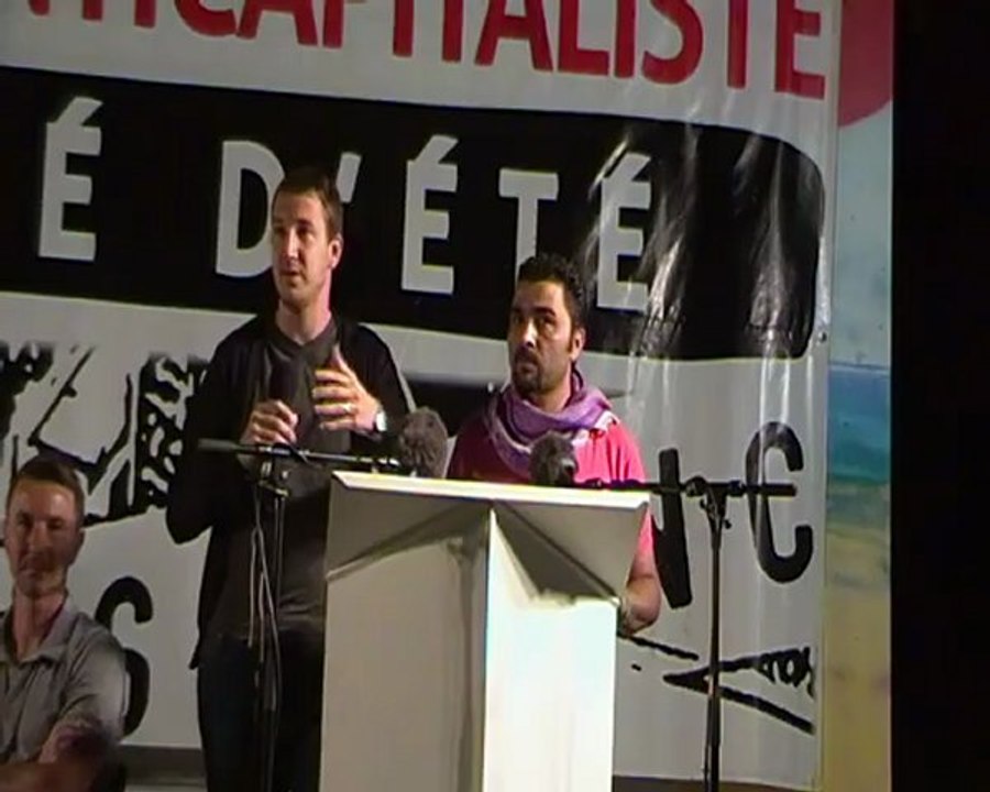 Meeting de l'UE 2012 du NPA - 4. Intervention d'un militant Syrien