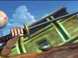 One Piece : Pirate Warriors (PS3) - Roronoa Zoro Vs Mihawk