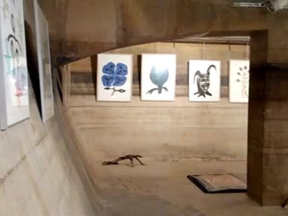 Contemporain Art, Jurgen Borgers, Les Fissures, Ceramique, 1991, Gallery du Chateau, Sigean, France