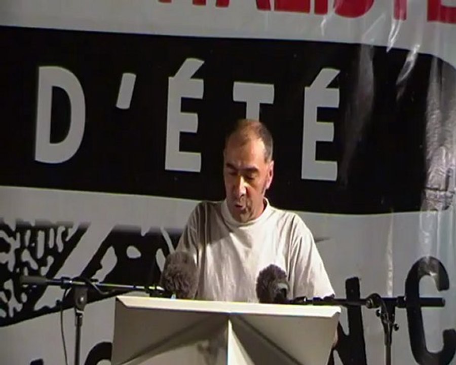 Meeting de l'UE 2012 du NPA - 5. Intervention d'un militant de Peugeot