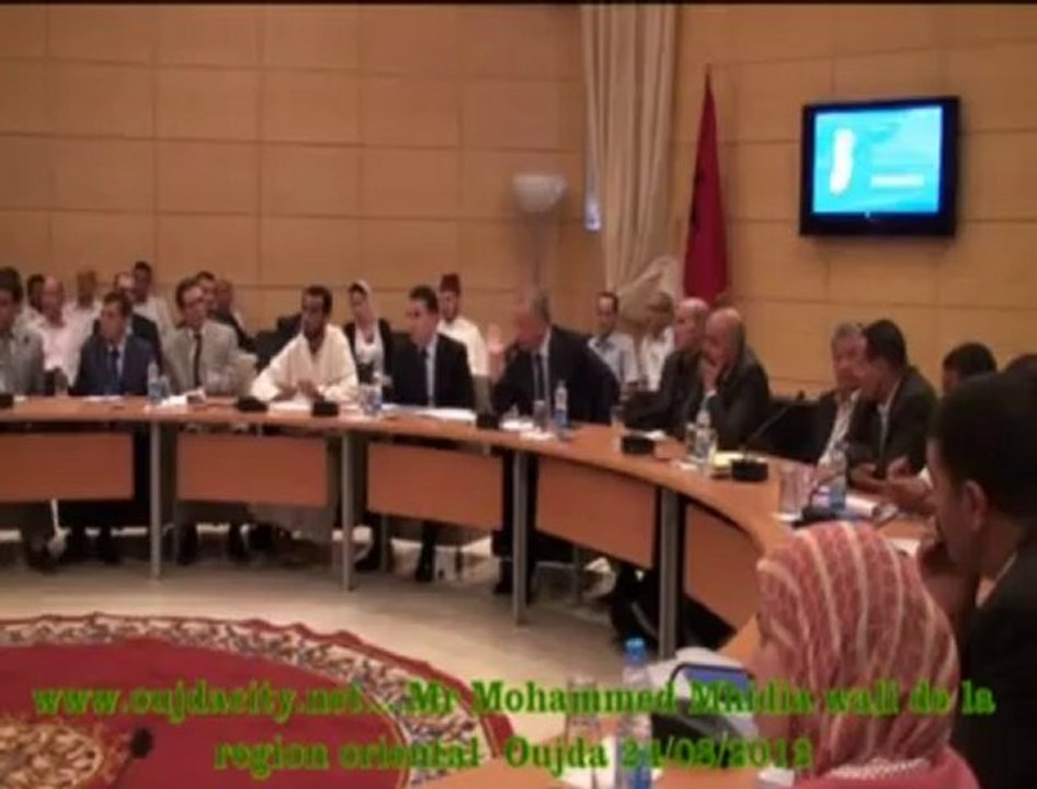 mr Mohammed Mhidia wali de la region oriental  / GOUVERNEUR D' Oujda  Angad  deveeloppement de la conpagne
