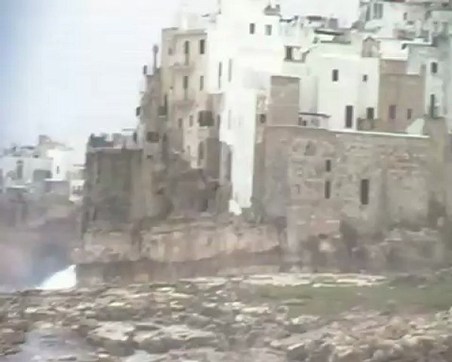 tempesta a Polignano