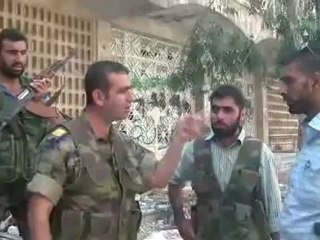 Syria فري برس  حلب  لواء الفتح_ترميم جهاز النيران في صلاح الدين 30_8 -2012