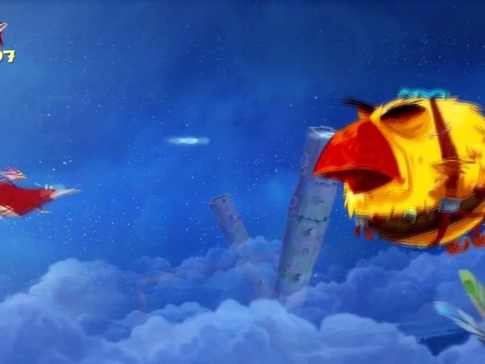Let's play : Rayman Origins [02] - Déplumage de canari