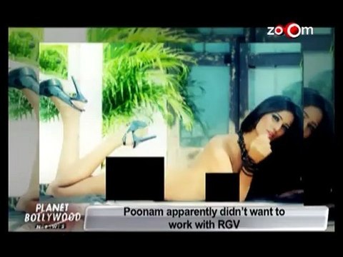 Poonam rejects Ram Gopal Varma's controversial film