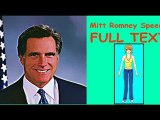 Mitt Romney speech RNC convention