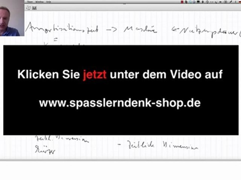 Amortisationszeit u Nutzungsdauer, Unterschiede