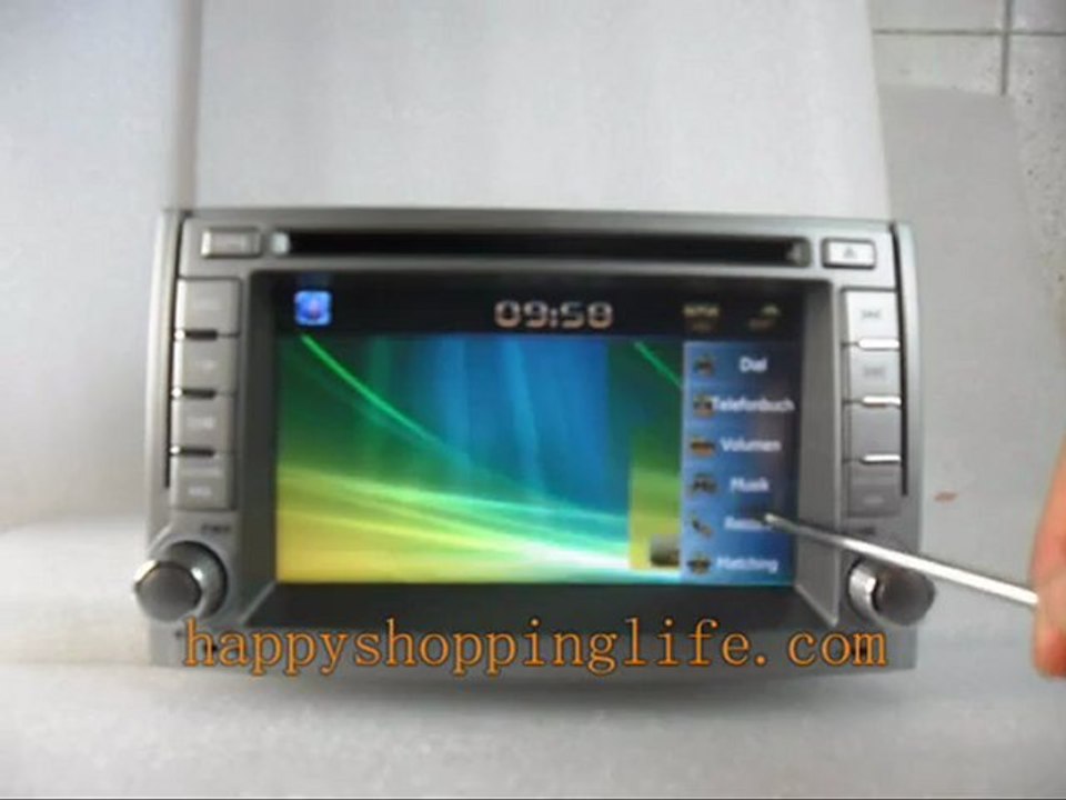 Hyundai H1 Autoradio mit Bildschirm, Hyundai H1 Autoradio mit Navi, Audio-Navigationssystem für Hyundai H1