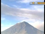 ポポカテペトル火山噴火