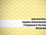 Suppliers Of Used Refurbished IT Equipment South Africa. Used Laptops, LCD Monitors.