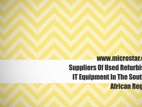 Suppliers Of Used Refurbished IT Equipment South Africa. Used Laptops, LCD Monitors.