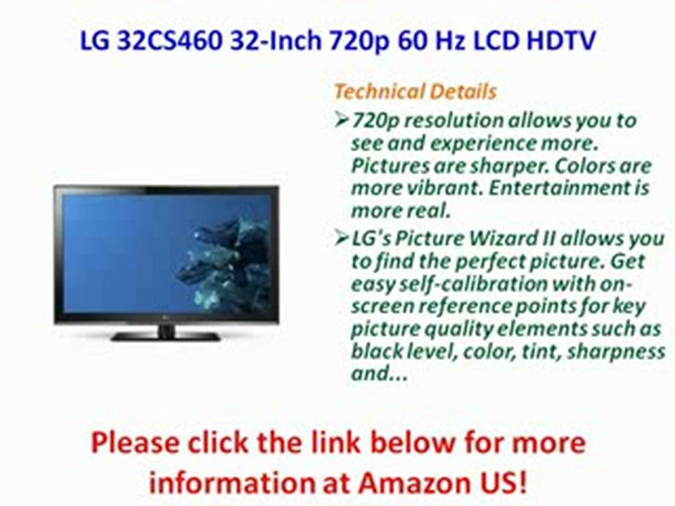 LG 32CS460 32-Inch 720p 60 Hz LCD HDTV