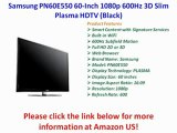 BEST BUY Samsung PN60E550 60-Inch 1080p 600Hz 3D Slim Plasma HDTV (Black)