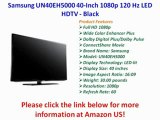 Samsung UN40EH5000 40-Inch 1080p 120 Hz LED HDTV - Black Best Price
