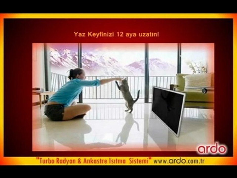 ARDO TURBO RADYAN ANKASTRE DOĞAL ISI TEKNOLOJİLERİ ELEKTRİKLİ NANO ISITICI