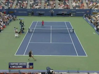 Serena si sbarazza della Martinez - US Open, 2° turno