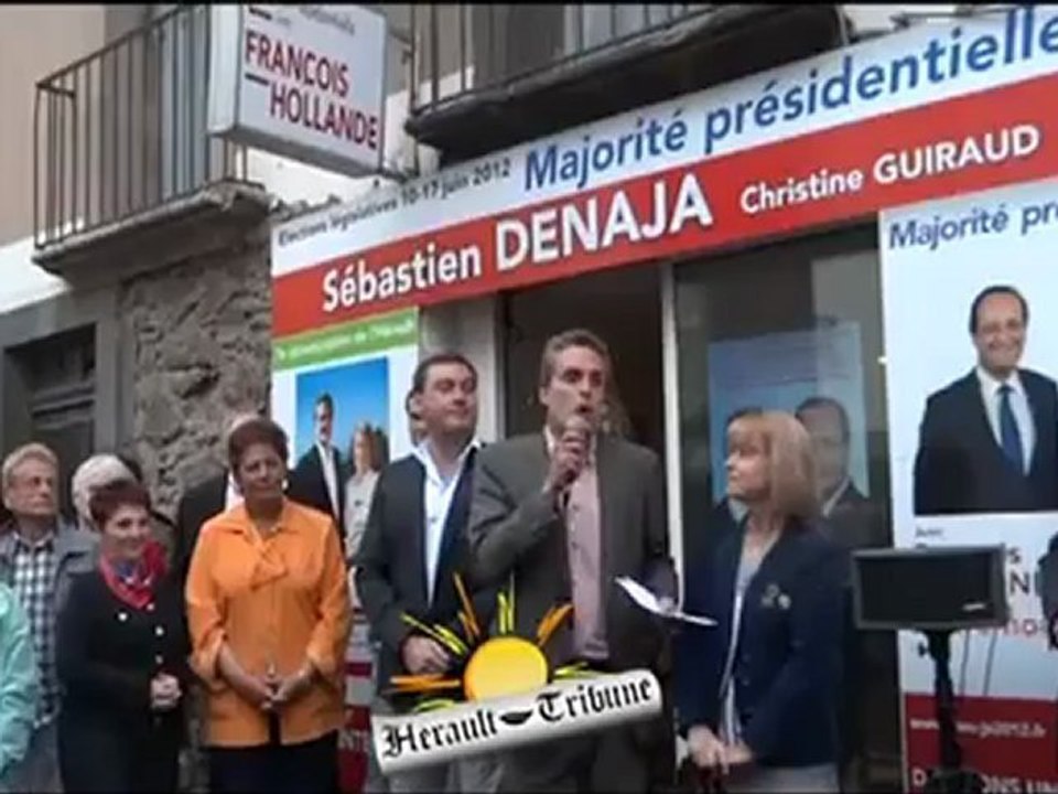 AGDE - 2012 - La permanence du changement est ouverte .. Avec  Sébastien DENAJA, Christine GUIRAUD et Fabrice MUR-2