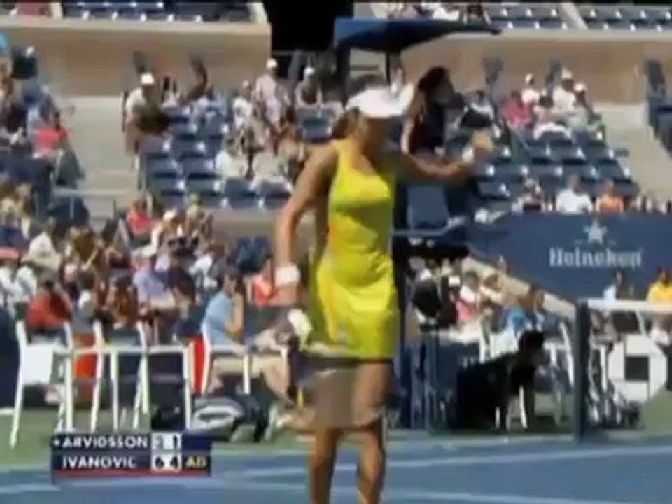 Us open: ivanovic rauscht in runde 3