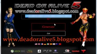 Dead or Alive 5 Keygen Crack * FREE Download