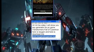 Transformers Fall of Cybertron Game Serial Keys Keygen ™ FREE Download