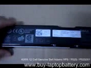 laptop battery for dell adamo xps P02S P02S001