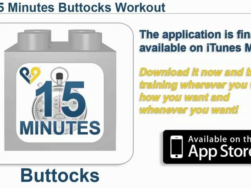 Buttocks workout App for iPhone iPod it's done !