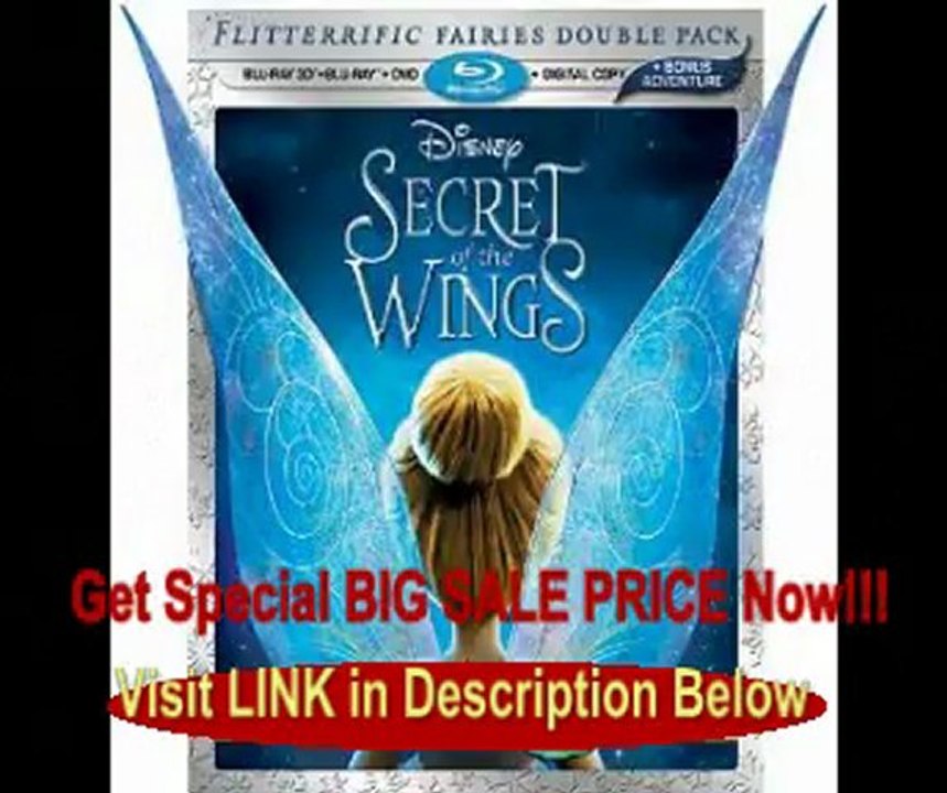 Secret of the Wings (Four-Disc Combo: Blu-ray 3D/Blu-ray/DVD + Digital Copy)