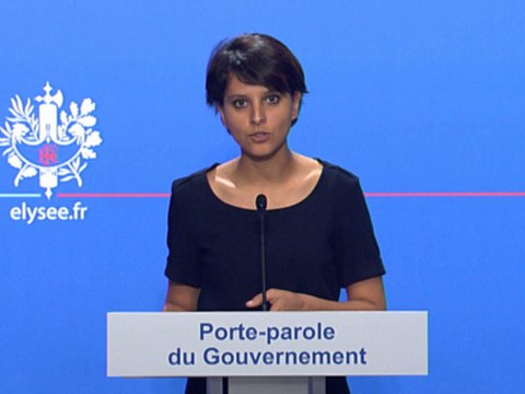 Point de presse du 11 juillet 2012 de Najat Vallaud-Belkacem