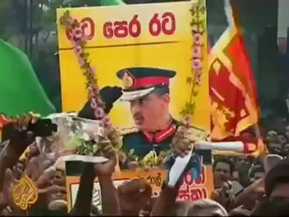 Sri Lanka's Fonseka vows to continue fight