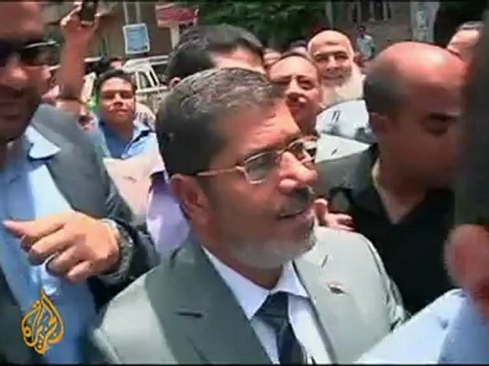 Egyptians protest election results