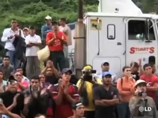 Zelaya continúa en la frontera Nicaragua-Honduras