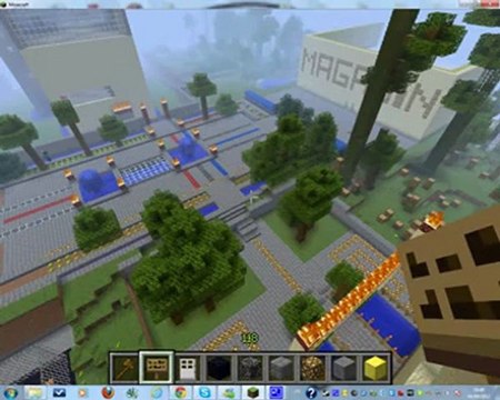 Présentation de notre serveur Minecraft