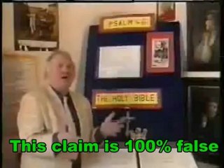 Pt 1 Ending the myth of William Shakespear's name in Psalms 46