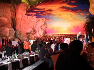 Team drivers of South Africa at the welcome ceremony