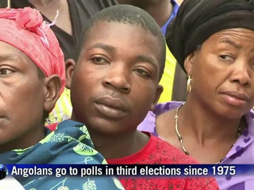 Angolans go to polls in third elections since 1975