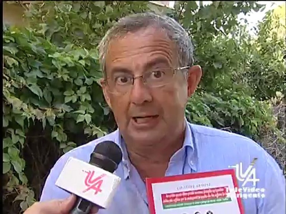 INTERVISTA A GIUSEPPE ARNONE TVA NOTIZIE 18 AGOSTO