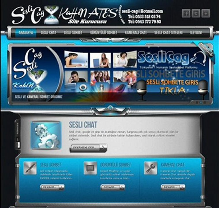 SesliCag.Com, Sesli Chat, Sesli Sohbet, Seslichat, Sesli Sohbet odaları, sesli Chat Siteleri Kameralı Sohbet