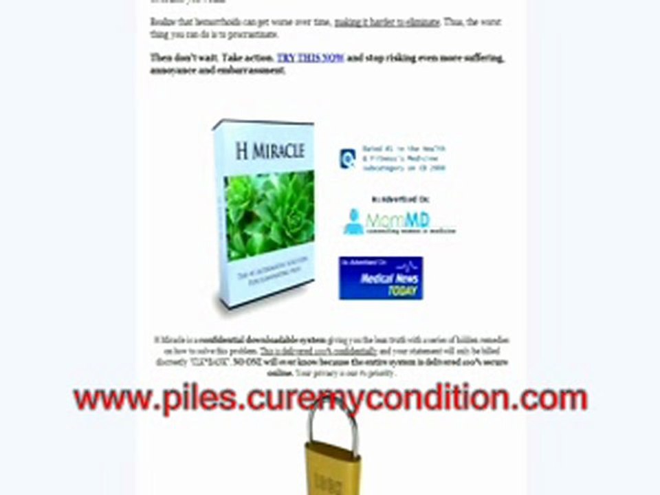 How To Cure Hemorrhoids At Home Naturally And Permanently - Best Treatment For Hemorrhoids That Treats The Root Cause Of Piles
