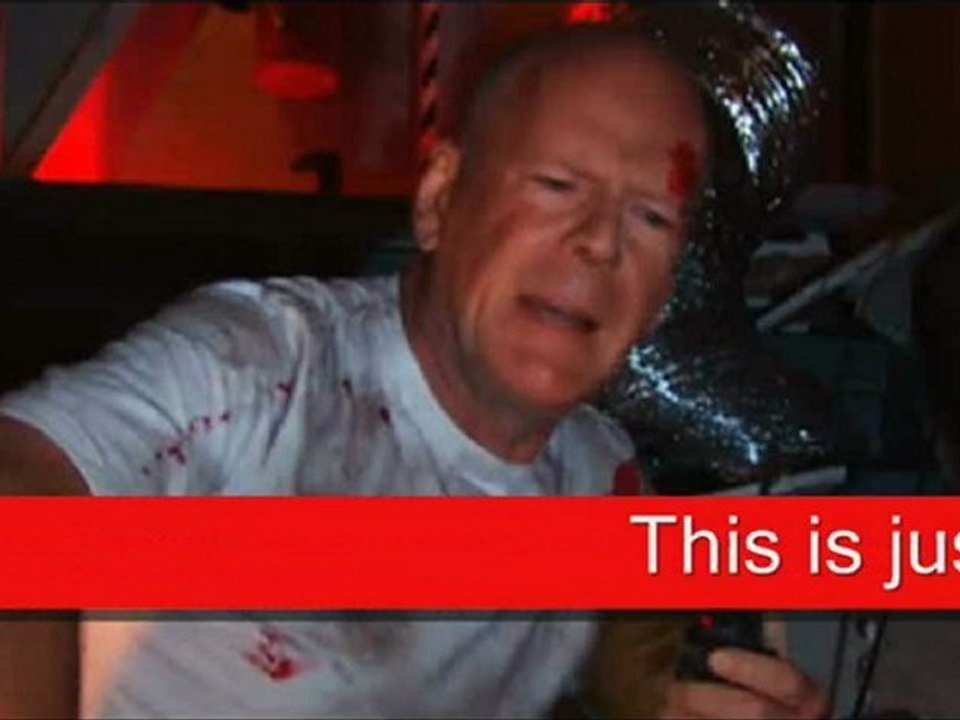 David Letterman - Bruce Willis in Die Hard 5 Watch Now
