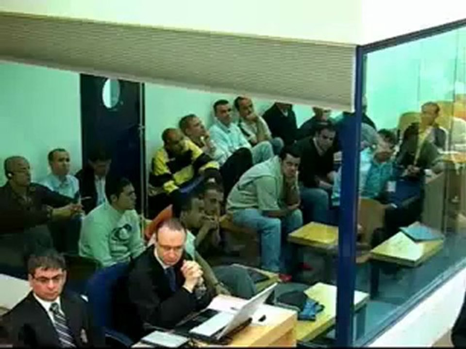 Informa el presidente del tribunal sobre la huelga de hambre de varios acusados