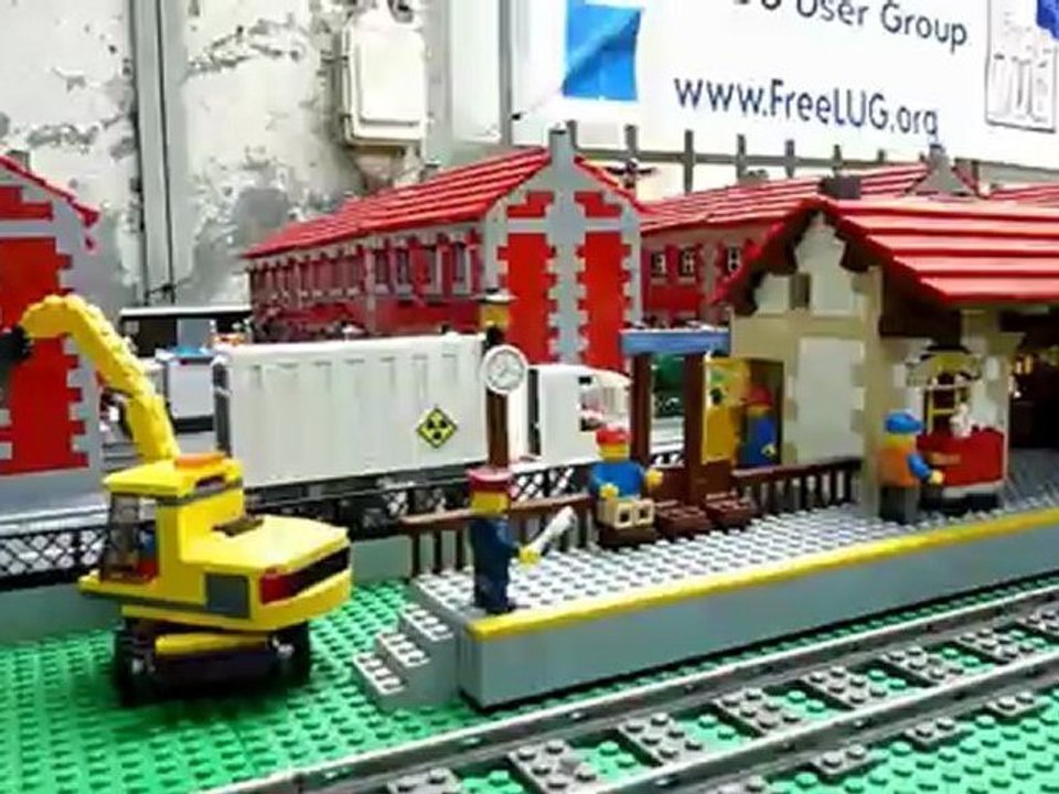 Lego train -  Model'Rail - Saint-Etienne 2012