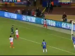 Falcao 3 Golos na Super cup (31-08-2012) Chelsea 0-3 At Madrid