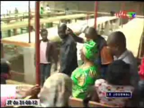 Le niveau d’avancement des travaux de construction du marché Thomas Sankara