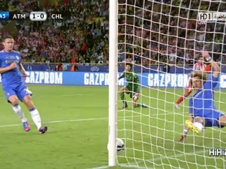 هدف اتليتكو مدريد الأول في تشيلسي - فالكاو