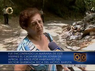 Hallan cadaver de hombre maniatado en Baruta