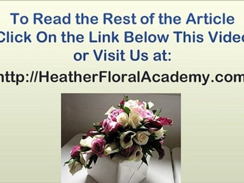 Heather Floral Academy - 5 Floral Ideas for 5 Different Occasions