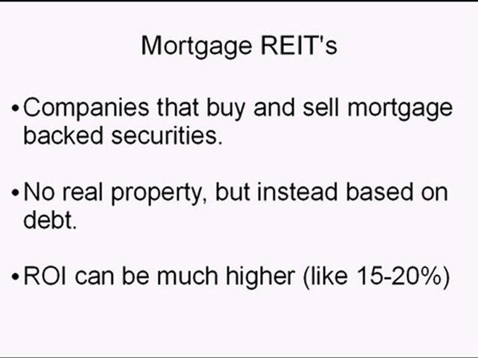 REIT Investment - How To Invest In Real Estate