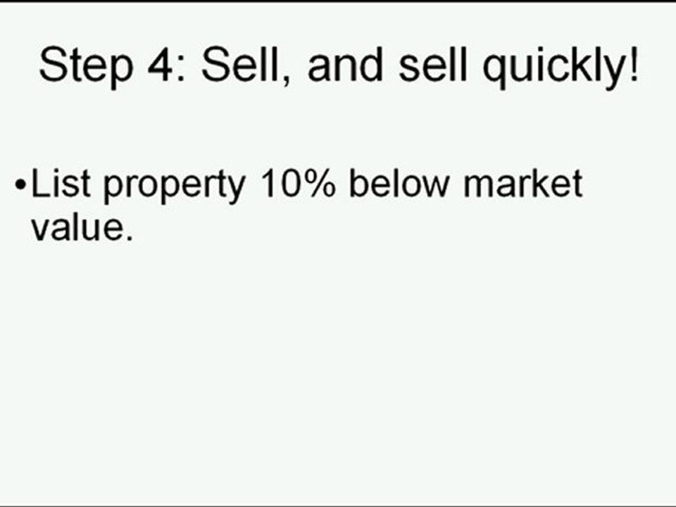 Flipping Properties - Real Estate Investing 101