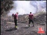 Campania - Incendi, 200 interventi al giorno da parte dei Vigili del Fuoco (31.08.12)