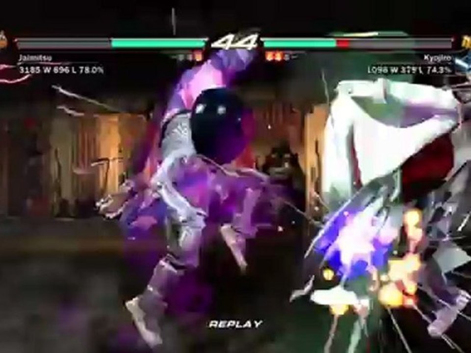 Tekken 6 Ranked Match Jin vs Yoshimitsu